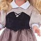 Little Adventures Sleeping Beauty Day Princess Doll Dress With Headband - Doll Not Included - Machine Washable Child Pretend Play And Party Doll Clothes With No Glitter Brown