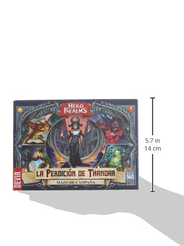 Devir- Hero Realms: Thandar'S Perdition, Multicolor (Bghrui)