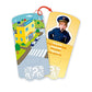 Miniland Job Blocks Board Game For Toddlers Age 2 - Preschoolers Age 4, Teaches Careers, Diversity, Fun Language Development, Pretend Play, Free Curriculum