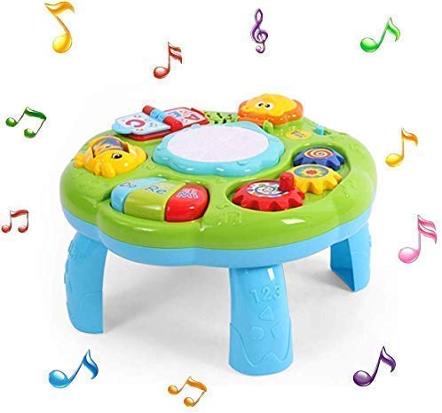 Next Angle Storemart 2 In 1 Musical Learning Table Early Educational Development Activity Center & Multiple Modes  Assorted Col