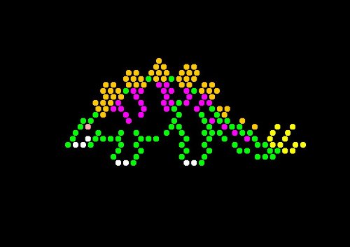 Illumipeg Dinosaur Refill Templates For Pre-1994 Original Lite Brite (10 Sheets, 9X12)