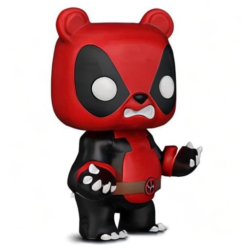 Funko Marvel Deadpool Pop! Pandapool Vinyl Bobble-Head Multi None