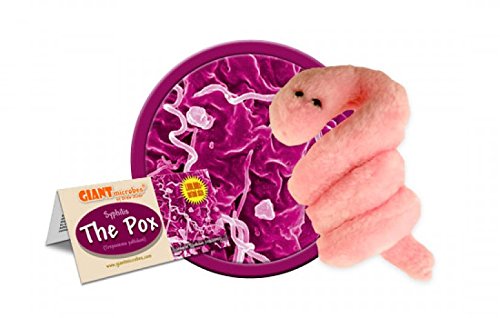 Giant Microbes Pox - Syphilis Treponema Pallidum Science Kit