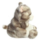 Aurora, 33614, Palm Pals Silver Kitty Cat, 5In, Soft Toy, Grey & White