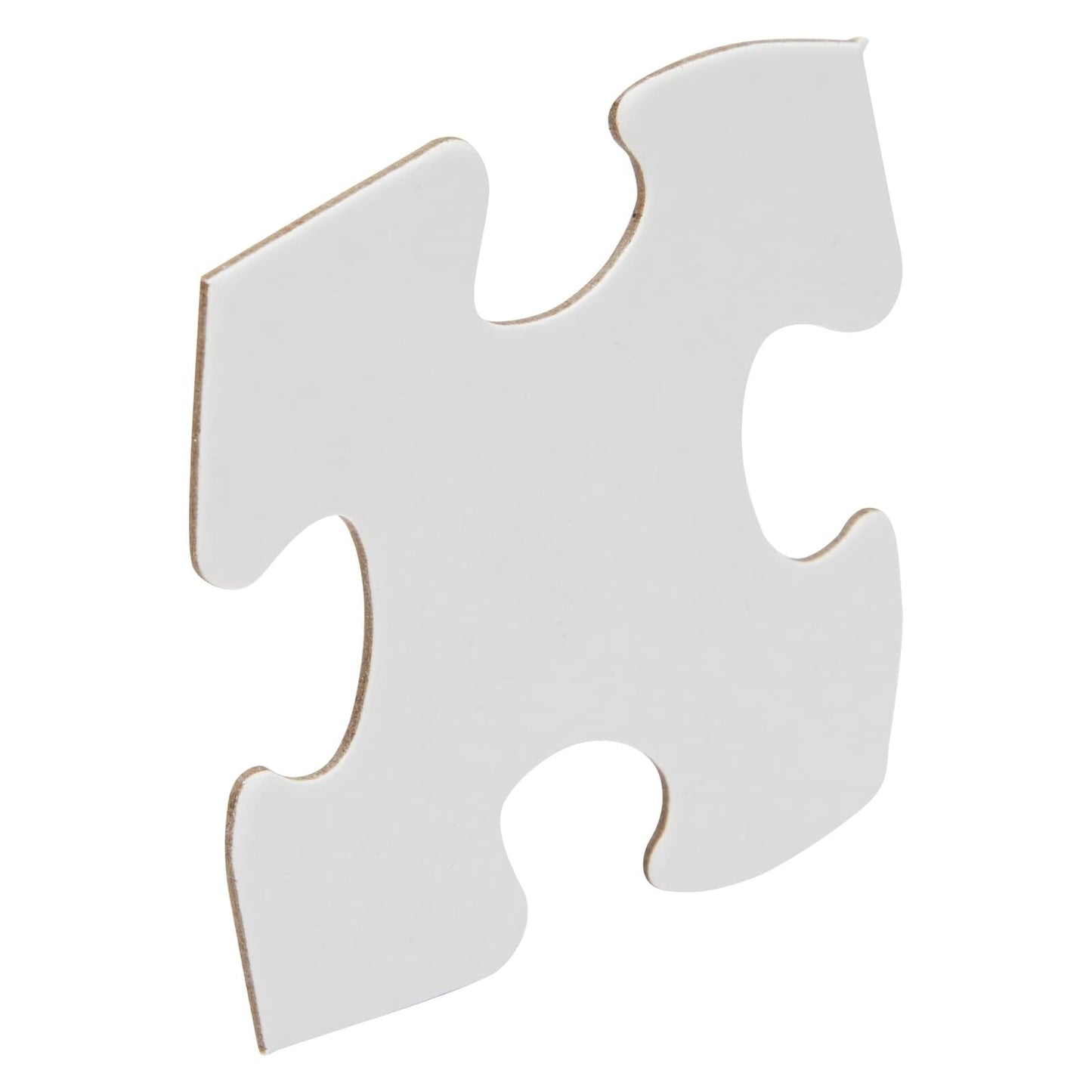 Bright Creations 12-Pack Blank Round White Puzzles - 12.5 in DIY Craft Projects, Custom Art, and Creative Activities