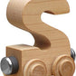 Nametrains Clear Finish Letter Car - Made In Usa (S)