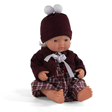 Miniland 15'' Anatomically Correct Baby Doll, Caucasian Girl