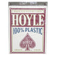Bicycle Hoyle Red Poker Sized 100% Plastic Playing Cards