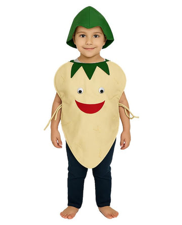 Fancydresswale Potato Fancy Dress Costume For Kids | Free Size 2-10 Years | Stage Shows, Fancy Dress Competitions, Theme Parties