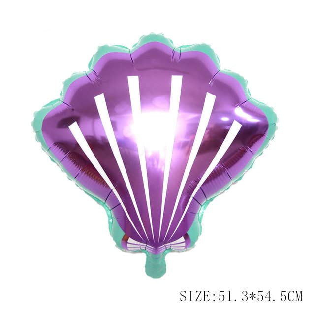 Mermaid Birthday Decoration Mermaid Balloons Kit Sea Balloon Mermaid Foil Balloon Mermaid Tail Balloons For Baby Shower Girls Me