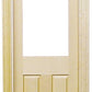 Dollhouse Miniature Traditional Door