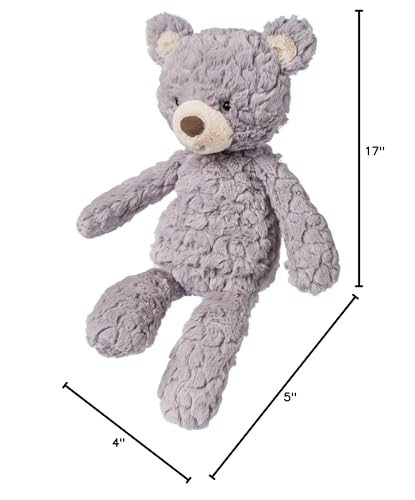 Mary Meyer Putty Stuffed Animal - 17-Inch Medium Shadow Bear, Soft Polyester Toy, Model 53521