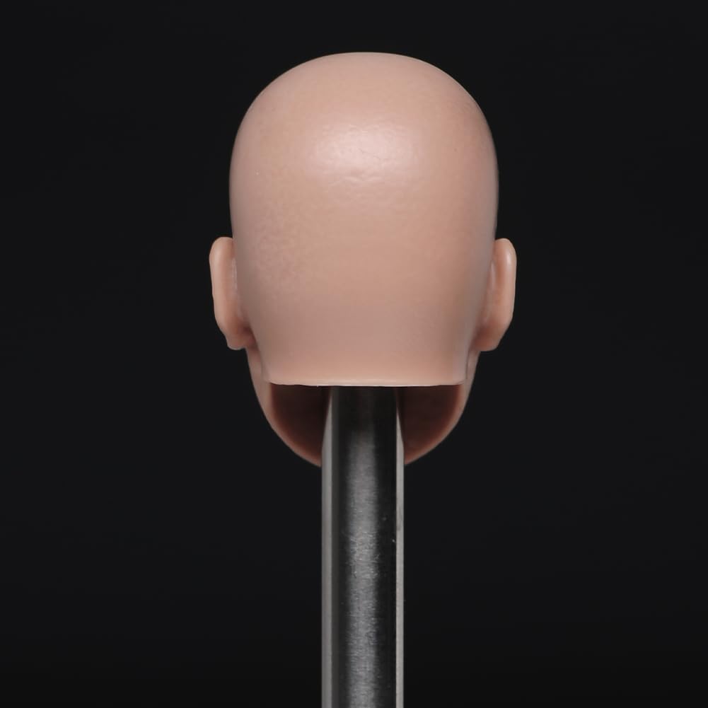 SOUFORCE 1/6 Scale Male Head Sculpt Bald Man Monk Closed Eye Style Head for 12inch Phicen,TBLeague Action Figure