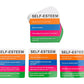 YEHUA! Totika Therapy Game Five Card Set with 48 Colored Stackable Blocks - Self Esteem  Junior  Teen/mature-themed  Life Skills and Icebreaker - A Game of Fun  Skill and Communication