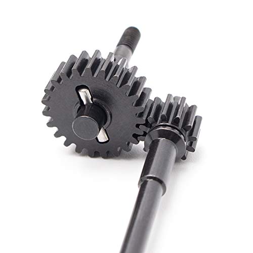 KYX Racing Hardened Steel 32P Portal Gear Set 23T/12T 2pcs Upgrades Accessories for RC Crawler Car Axial SCX10 III AXI03007 Capr