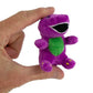 World's Smallest Barney Plush Toy - Miniature Purple Dinosaur - Model 5193