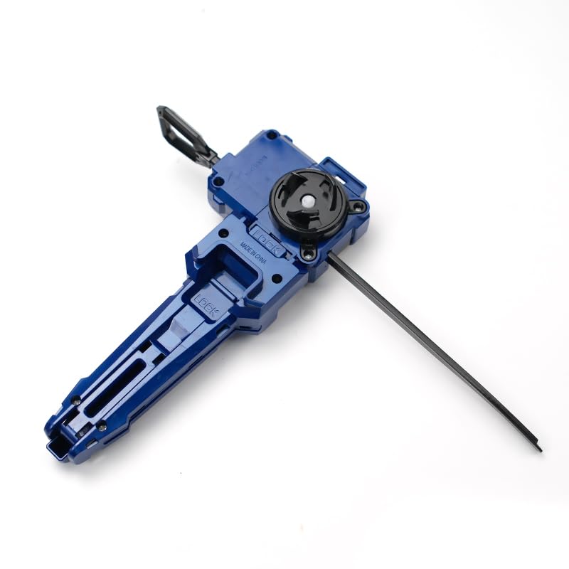 AIBREAY Bey X Winder Launcher  with cutting edge X Grip for Easy Control  Battling Gyro Accessories(Blue)