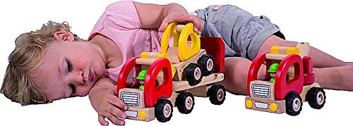 Goki Low Loader Toy Figure