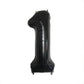 Atpata Funky Black Number Foil Balloons for Numeric Milestone Parties (40 INCH, 1)