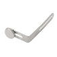 RZXYLRC 4Pcs Car Shell Body Mount L-Bracket Metal Body Post Mount Magnet for Axial SCX10 1/10 Scale RC Crawler Upgrade Part (Sil