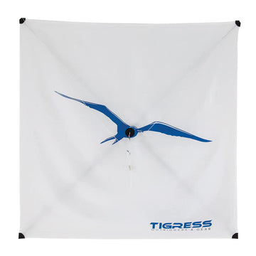 Tigress Fishing Kite, Sturdy Offshore Fishing Kite Constructed Of 100% Carbon Graphite, Includes Extra 5Th Spar, Lite Wind Kite