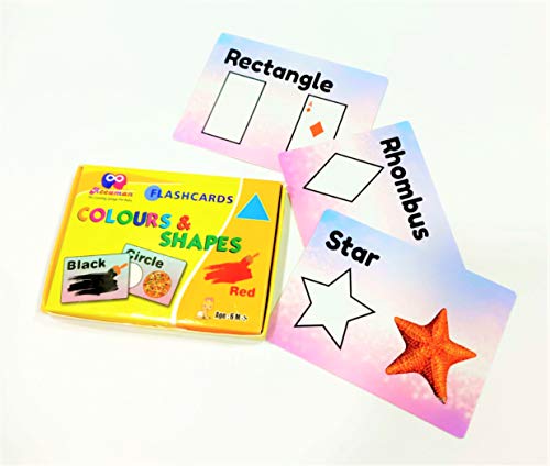 Negi Colour And Shapes Flashcards For Kids