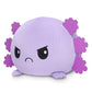 Teeturtle - Giant Moody Axolotl Plushie - Angry Purple Sparkle - Huggable, Soft, Pillowy, Sensory Toy Stuffed Animals That Show