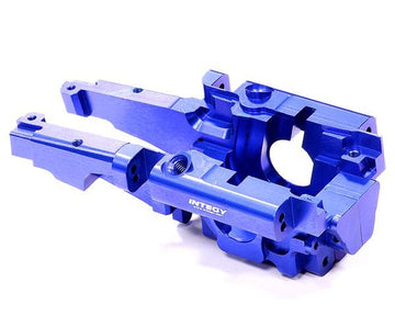 Integy RC Model T3296BLUE Billet Machined Rear Bulkhead for Traxxas 1/10 E-Revo (-2017) & Revo 3.3
