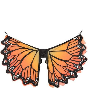 Bold & Beautiful Orange Monarch Wings - 24.5' X 53' (1 Count) - Perfect For Captivating Costumes And Stunning Photoshoots