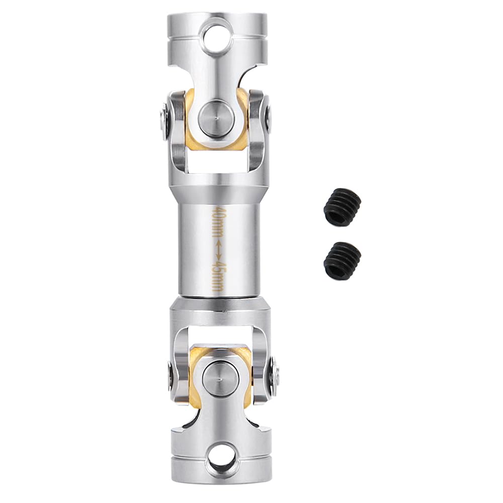 RC-Hub 1Pcs RC Driveshafts Metal Drive Shaft 45-50/47-57/55-67/60-80mm for 1:14 Tamiya Trailer Tractor Truck RC Crawler Car (40m