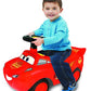 Kiddieland My Lightning McQueen Racer Ride On Toy - Large Multi Color for Kids