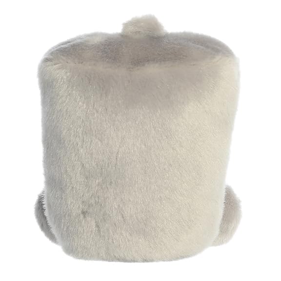Aurora Adorable Palm Pals Garbanzo Trashcan Stuffed Animal - Fun Collectible Plush for Kids and mature-themed Collectors - Perfect for Decorating Rooms and Birthday Gifts - Gray 5 Inches