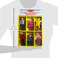 Melissa & Doug 7-Piece Poseable Wooden Doll Family For Dollhouse (2-4 Inches Each) - People Figures For Kids Ages 3+