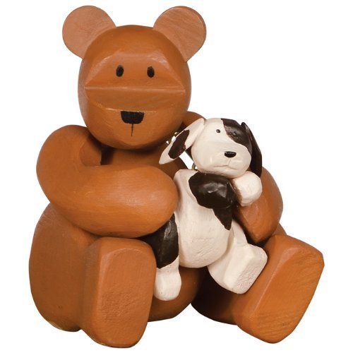 Pozy Bears 'Puppy Love', 3' W X 3.5' H X 3' D