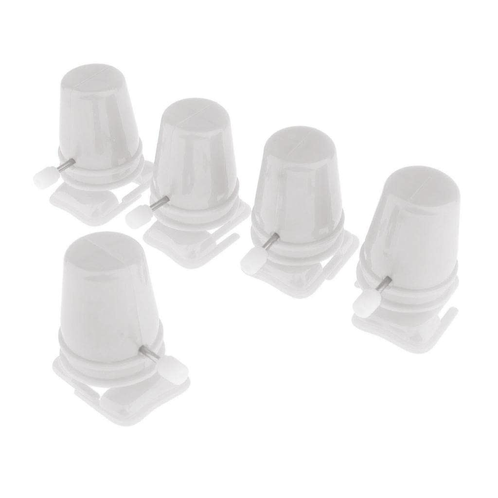Styleheaven 5X Clay Diy Hand Fittings Walking Machine For Mini Walking Robots White