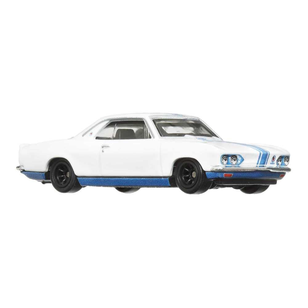 Hot Wheels Car Culture Circuit Legends Vehicles For 3 Kids Years Old & Up, Chevy Corvair, Premium Collection Of Car Culture 1:64