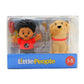 Boy in Red Shirt and Dog