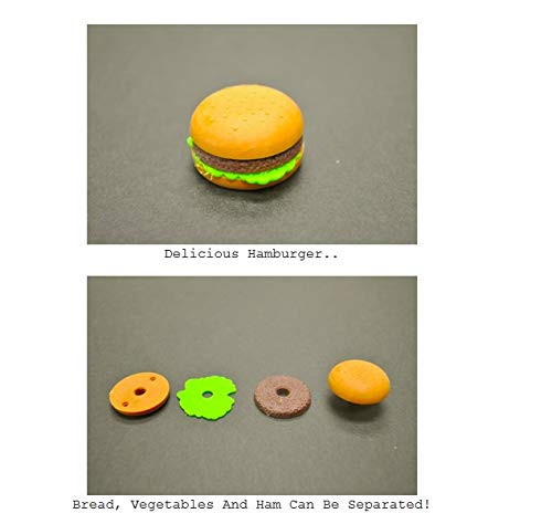 Iwako Japanese Bento Lunch Eraser Set