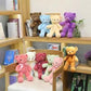 Hgplvxj 13.5 Pink Teddy Bear Plush Toy - Cute Stuffed Animal Gift for Kids & Girlfriend - Perfect for Birthdays, Christmas, Valentine's Day