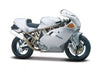 Bburago 1:18 Ducati Supersport 900Fe Diecast Motorcycle, Silver