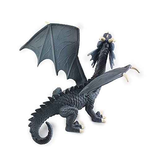 Warmtree 6 Inch Realistic Dragon Model Plastic Flying Dragon Figurines Gifts For Collection