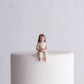 Weddingstar Toddler Girl Porcelain Figurine Wedding Cake Topper, One Size