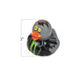 Artcreativity 2 Inch Zombie Rubber Duckies For Kids, Pack Of 12, Variety Of Designs And Colors, Trick Or Treat Supplies, Goodie Bag Fillers, Party Favors, Halloween Themed Bathtub Toys