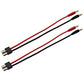 BINYEAE FLASH HOBBY 2pcs T Male to 4.0mm Banana Plug Connector Adaptor Cable14AWG for Lipo Battery Balance Charging