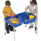 Children'S Factory Neptune Sensory Table-18 H, Double Basin-18 H, Blue