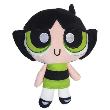 Cnrplat Powers Movie Puffs Doll Cartoons Game Plush Cute Anime Toy Best Gifts For Fans Doll For Kids 8'' (Powers Movie Puff Plush 8'' Black Hair)
