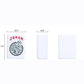 GUSTARIA American Mahjong Game Set - 166 Premium White Tiles, Black Carrying Bag, 8"x15"x2", Melamine, 4 Color Racks & Pushers