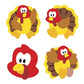 Supershapes Turkey Time Sticker [Set of 3]