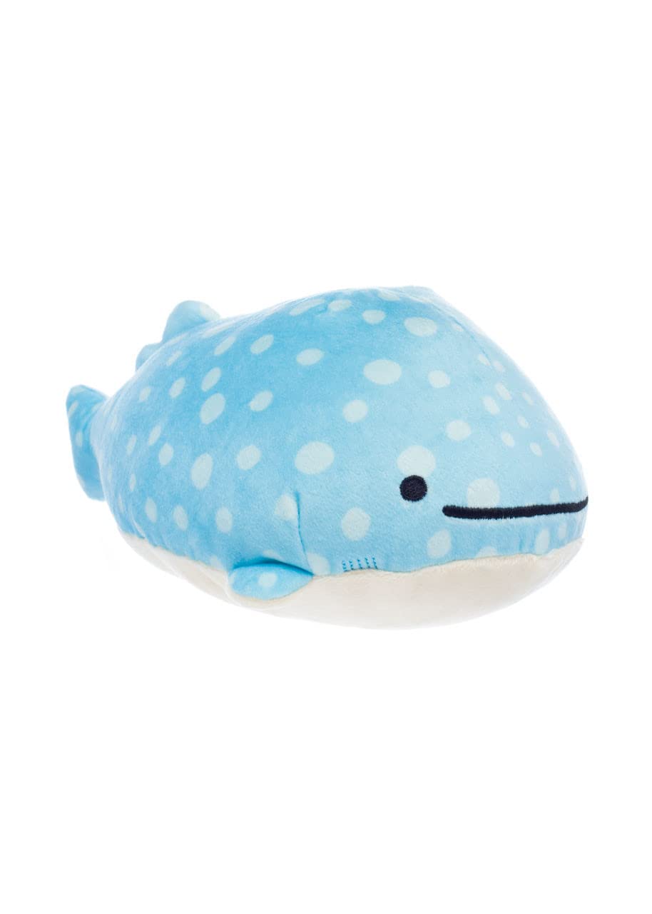 AQI Jinbesan Whale Plush with Nekonbu and Ika - 9-inch Plush
