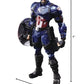 Marvel Universe Captain America Variant Bring Arts Action Figure  Multicolor